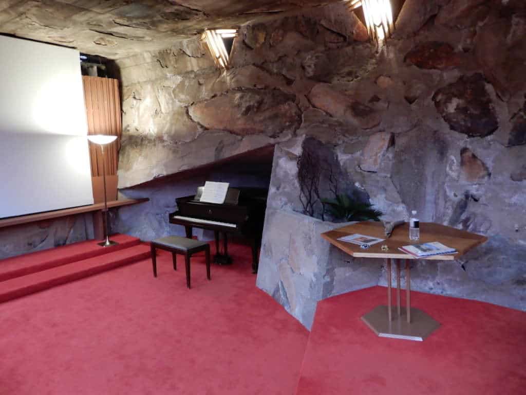 Cabaret theatre at Taliesin West, Arizona