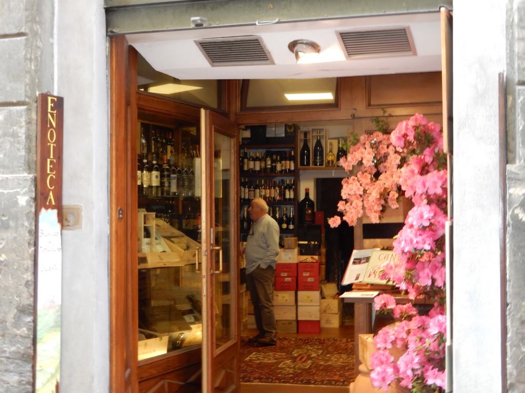 Siena wine shop