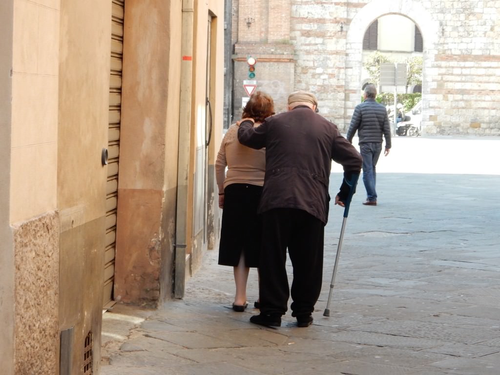 Couple in Siena