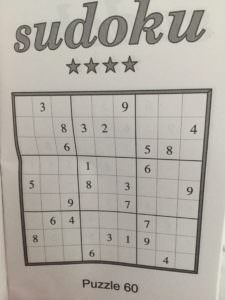 Sudoku puzzle