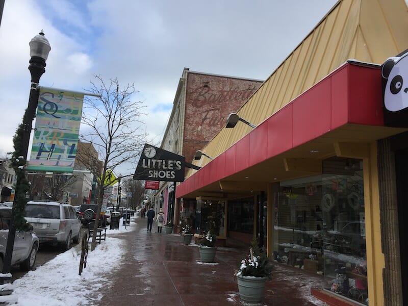 Little's Shoe Store in Squirrel Hill, Pennsylvania