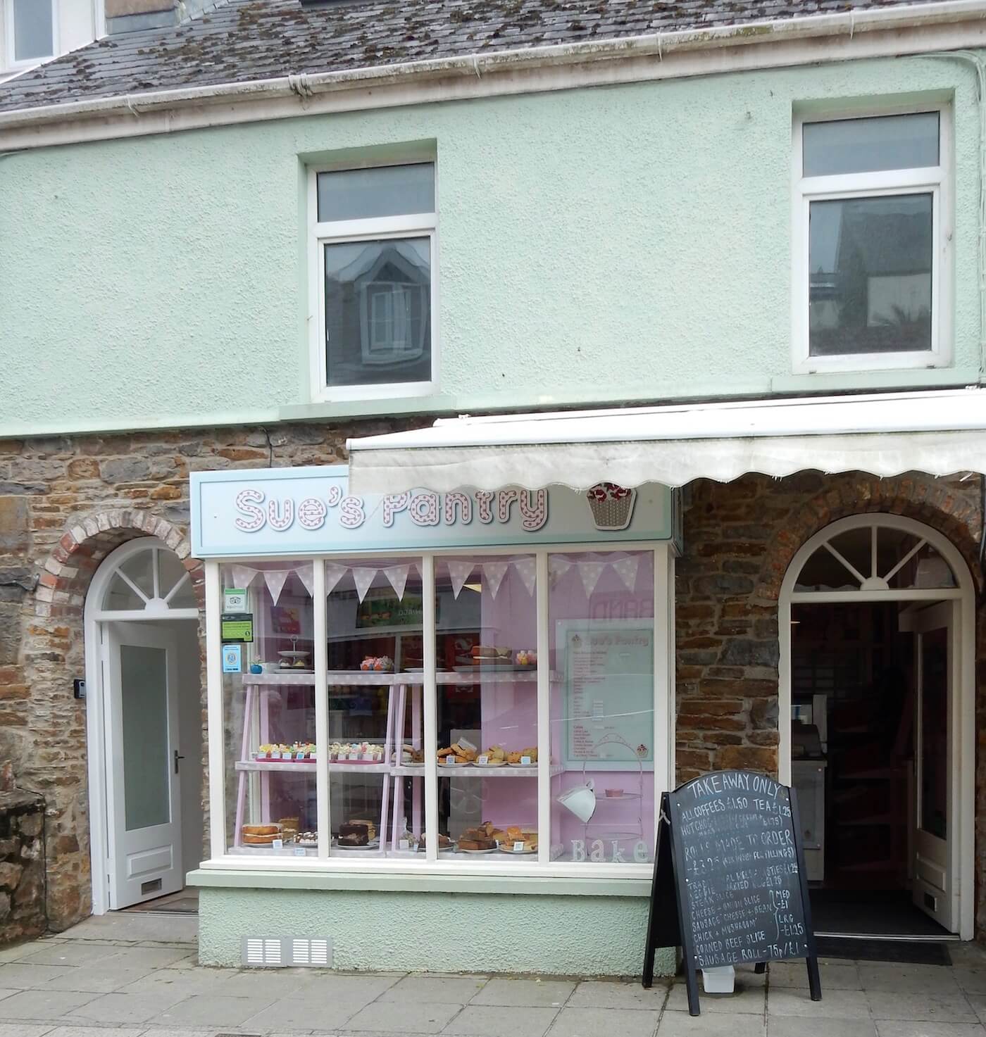 Sue's Pantry, Saundersfoot, Pembrokeshire
