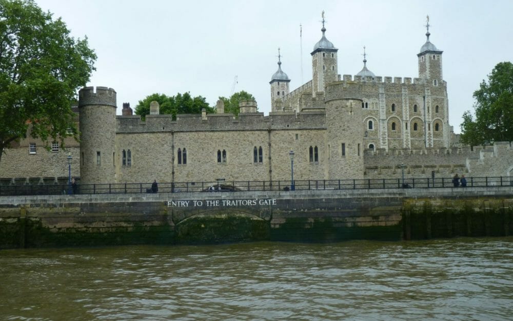 Traitor's Gate at The Tower of London, England