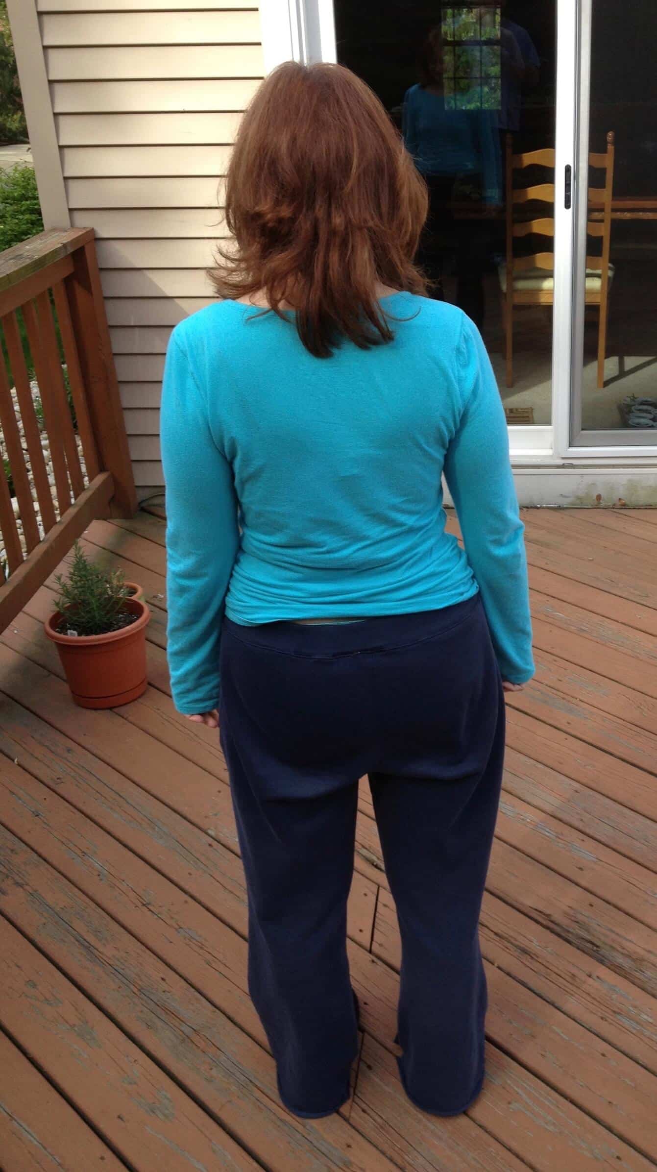 old, worn out sweat pants, a childhood love