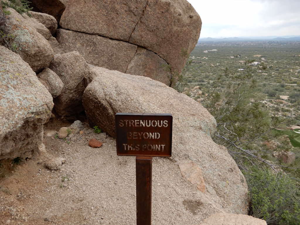 We weren't sure which direction they mean! Arizona